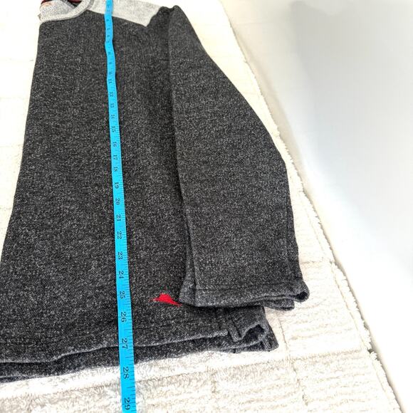 Tommy Bahama Mens Large Grey Long Sleeve Crew Neck Cotton Blend Pullover Sweater - Picture 8 of 12